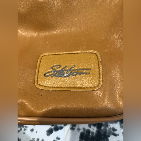 Vintage Stetson Pleather Travel Case with Zipper - Picture 7 of 8